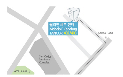 필리핀센터 약도
