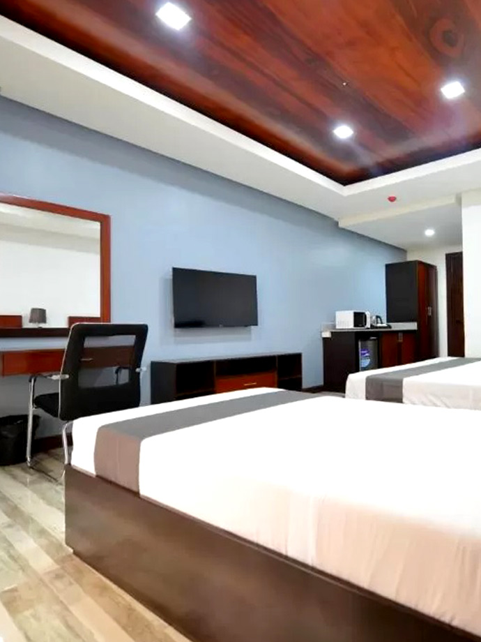 필리핀 베스타어학원 풀뷰룸 3인실 이미지 3