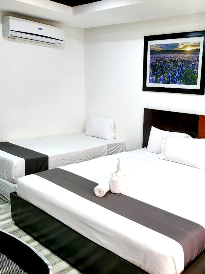 필리핀 베스타어학원 풀뷰룸 3인실 이미지 2